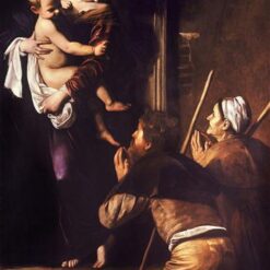 Caravaggio's 'Madonna of Loreto' – Custom Baroque Religious Oil Painting from Da Fen Oil Painting Village Studio