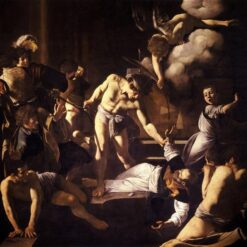 Custom Oil Painting of Caravaggio's 'The Martyrdom of Saint Matthew' – Da Fen Oil Painting Village Studio