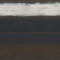 Color Field Painting Inspired by Mark Rothko - No. 14 (Horizontals, White over Darks), 1961 - Da Fen Village Studio Abstract Oil Art for Modern Home & Office Décor