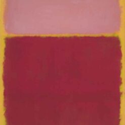 Color Field Painting Inspired by Mark Rothko - Untitled (No. 17), 1961 - Da Fen Village Studio Abstract Oil Art for Modern Home & Office Décor