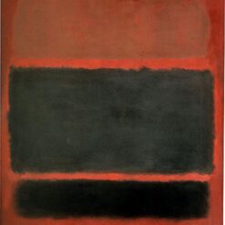 Color Field Painting Inspired by Mark Rothko - No. 20, 1957 - Da Fen Village Studio Abstract Oil Art for Modern Home & Office Décor