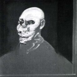 Francis Bacon Painting (Head of Man) – 1950 Expressionist Portrait, Custom Oil on Canvas from Dafen Village Studio