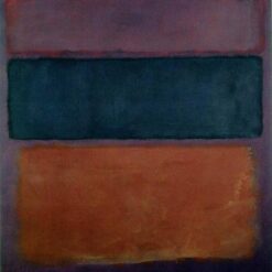 Color Field Painting Inspired by Mark Rothko - Untitled, 1963 - Da Fen Village Studio Abstract Oil Art for Modern Home & Office Décor