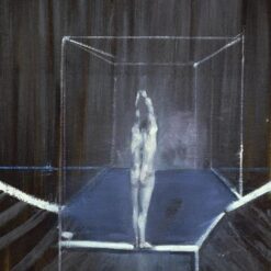 Francis Bacon Study of a Nude – 1952-1953 Custom Expressionist Oil Painting, 59.7x49.5 cm from Dafen Village Studio