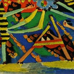 On the Beach, Dinard by Pablo Picasso – 1928 Cubism & Surrealism Landscape Oil Painting, Custom Art from Dafen Village Studio