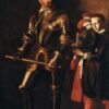 Caravaggio's 'Portrait of Alof de Wignacourt and his Page' – Custom Baroque Portrait Oil Painting from Da Fen Oil Painting Village Studio