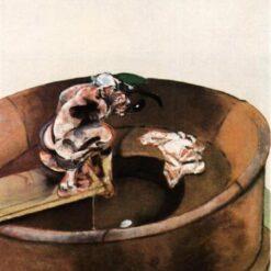 Custom Oil Painting - Francis Bacon 1966 Portrait of George Dyer Crouching from Dafen Oil Painting Studio