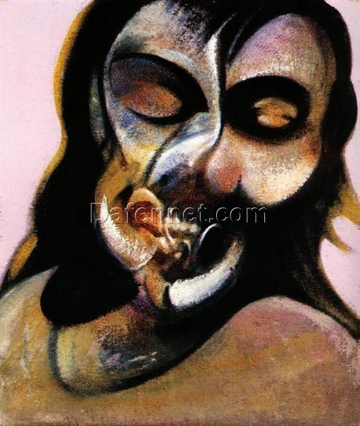 Custom Oil Painting – Francis Bacon 1969 Portrait of Henrietta Moraes (Laughing) from Dafen Oil Painting Studio