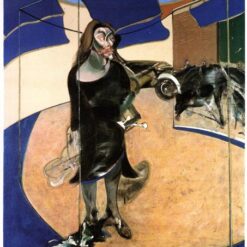 Custom Oil Painting - Francis Bacon 1967 Portrait of Isabel Rawsthorne Standing in a Street in Soho from Dafen Oil Painting Studio