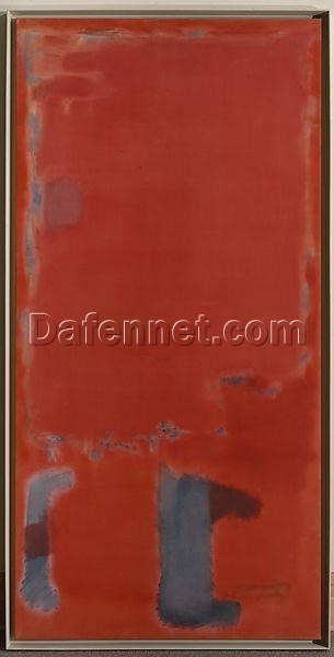 Abstract Expressionism Painting Inspired by Mark Rothko – No. 21, c. 1949 – Da Fen Village Studio Acrylic & Oil Art for Modern Home & Office Décor