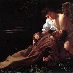 Custom Oil Painting of Caravaggio's 'Saint Francis of Assisi in Ecstasy' – Da Fen Oil Painting Village Studio