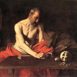 Custom Oil Painting of Caravaggio's 'Saint Jerome Writing' – Da Fen Oil Painting Village Studio
