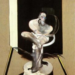 Custom Oil Painting - Francis Bacon 1977 Seated Figure from Dafen Oil Painting Studio
