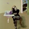 Custom Oil Painting - Francis Bacon 1973 Self-Portrait from Dafen Oil Painting Studio