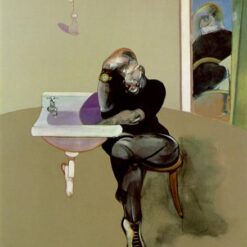 Custom Oil Painting - Francis Bacon 1973 Self-Portrait from Dafen Oil Painting Studio
