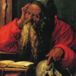 Albrecht Dürer "St. Jerome" – Northern Renaissance Religious Oil Painting Reproduction by Da Fen Village Studio