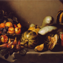 Caravaggio's 'Still Life with Fruit' – Custom Baroque Still Life Oil Painting from Da Fen Oil Painting Village Studio