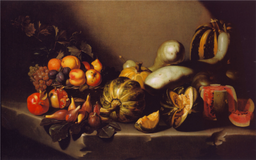 Caravaggio’s ‘Still Life with Fruit’ – Custom Baroque Still Life Oil Painting from Da Fen Oil Painting Village Studio