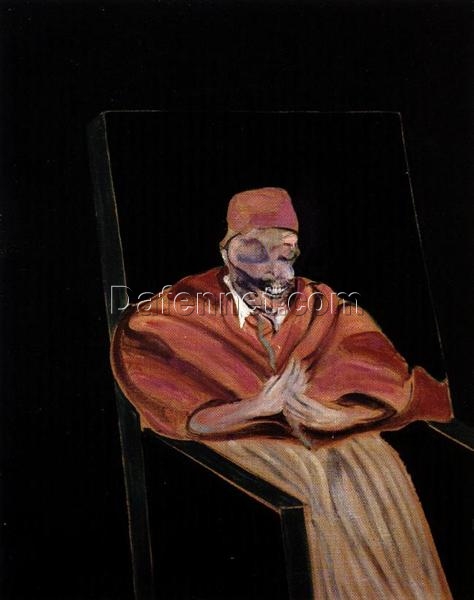 Study for a Pope IV by Francis Bacon (1961) – Custom Oil Painting Reproduction from Dafen Oil Painting Village Studio