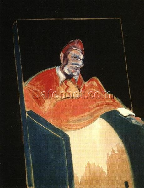 Study for a Pope VI by Francis Bacon (1961) – Custom Oil Painting Reproduction from Dafen Oil Painting Village Studio