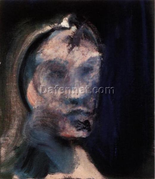 Study for a Portrait (Looking Left) by Francis Bacon (1962) – Custom Oil Painting Reproduction from Dafen Oil Painting Village Studio
