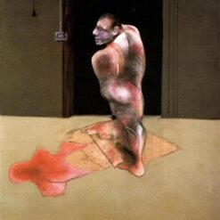 Dafen Oil Painting Studio Custom Reproduction - Francis Bacon John Edwards Portrait Study (1986) Oil on Canvas