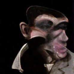Francis Bacon 1989 Study for a Portrait of John Edwards – Expressionist Oil Painting Reproduction by Dafen Village Oil Painting Studio