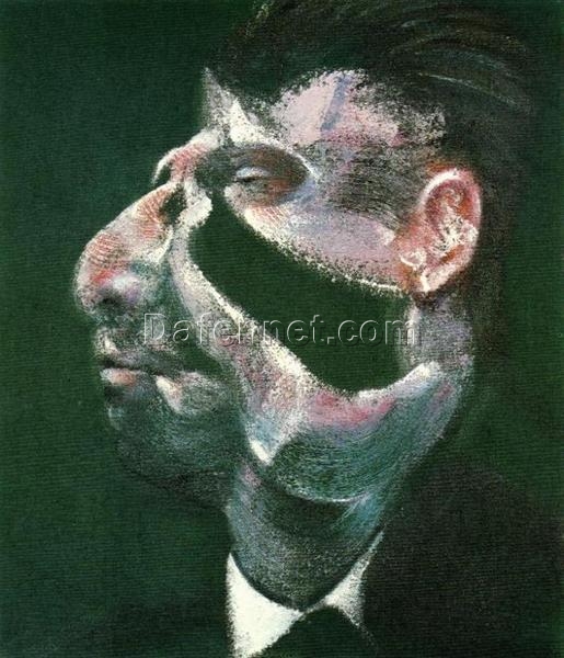 Custom Oil Painting – Francis Bacon 1967 Study for Head of George Dyer from Dafen Oil Painting Studio