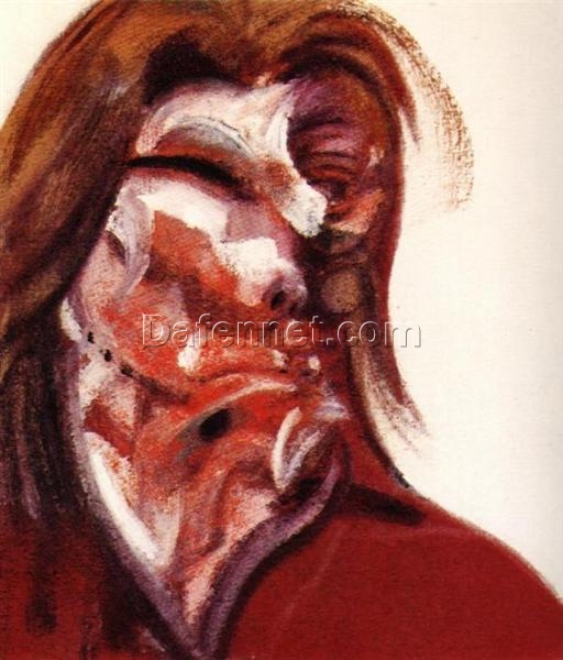 Study for Head of Isabel Rawsthorne by Francis Bacon (1961) – Custom Oil Painting Reproduction from Dafen Oil Painting Village Studio