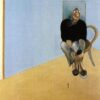 Custom Oil Painting - Francis Bacon 1982 Study for Self-Portrait from Dafen Oil Painting Studio