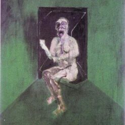 Study for the Nurse in the film 'Battleship Potemkin' by Francis Bacon (1957) – Custom Oil Painting Reproduction from Dafen Oil Painting Village Studio