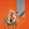 Custom Oil and Pastel Painting - Francis Bacon 1982 Study from the Human Body - Figure in Movement from Dafen Oil Painting Studio