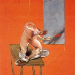 Custom Oil and Pastel Painting - Francis Bacon 1982 Study from the Human Body - Figure in Movement from Dafen Oil Painting Studio
