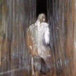 Francis Bacon Study from the Human Body – 1949 Expressionist Nude Painting, Custom Oil on Canvas from Dafen Village Studio