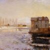 the moret bridge and mills under snow 1890.jpgLarge