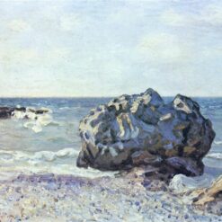The Washerwomen of Moret by Alfred Sisley – 1887 Impressionist Landscape Oil Painting, Custom Art from Dafen Oil Painting Village Studio