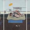 Custom Oil and Pastel Painting - Francis Bacon 1972 Three Studies of Figures on Beds from Dafen Oil Painting Studio