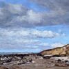 Trouville, Shore and Rocks by Eugene Boudin – c.1862 Realism Landscape Oil Painting, Custom Art from Dafen Oil Painting Village Studio