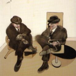Custom Oil Painting - Francis Bacon 1979 Two Seated Figures from Dafen Oil Painting Studio