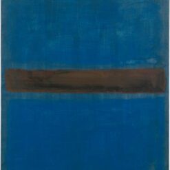 Color Field Painting Inspired by Mark Rothko - Untitled, 1969 - Da Fen Village Studio Abstract Oil Art for Modern Home & Office Décor