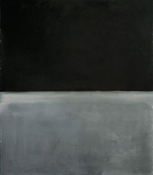 Color Field Painting Inspired by Mark Rothko – Untitled, 1969 – Da Fen Village Studio Abstract Acrylic Art for Modern Home & Office Décor