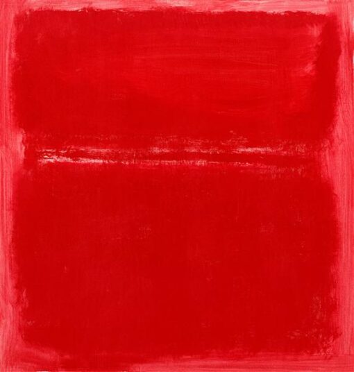 Color Field Painting Inspired by Mark Rothko – Untitled, 1970 – Da Fen Village Studio Abstract Acrylic Art for Modern Home & Office Décor