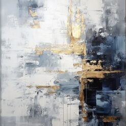 Custom Large Abstract Painting - Modern Hand-Painted Oil Art with Texture for Office and Contemporary Wall Decoration | Dafen Oil Painting Village Studio