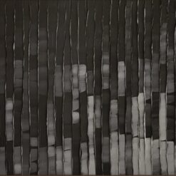Custom Large Abstract Oil Painting - Richly Textured Black Wall Art on Canvas for Oversized Modern Wall Decoration | Dafen Oil Painting Village Studio