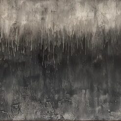 Custom Textured Wall Art - Black and White Abstract Canvas Painting, Oversized Canvas Wall Art for Neutral Living Room and Hotel Decoration | Dafen Oil Painting Village Studio