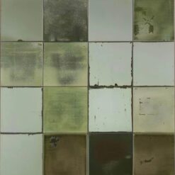 Custom Abstract Green Textured Wall Art - Green Minimalist Painting, Wabi-Sabi Wall Art, Modern Minimalist Canvas Art for Contemporary Home and Hotel Decoration | Dafen Oil Painting Village Studio