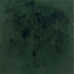 Custom Abstract Green Painting - Deep Green Wall Art with Textured Canvas, Wabi-Sabi Style Minimalist Green Living Room Wall Decoration | Dafen Oil Painting Village Studio