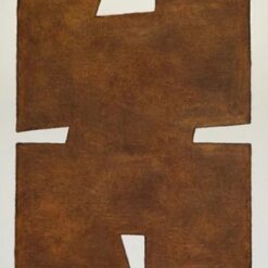 Custom Wabi-Sabi Wall Art - Brown and White Minimalist Painting, Large Brown Textured Wall Art for Neutral Brown Home and Hotel Decoration | Dafen Oil Painting Village Studio