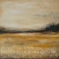 Beige and Brown Neutral Textured Oil Painting – Rustic Farmhouse Wall Art for Home Décor