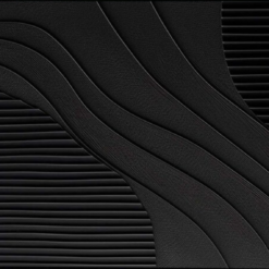 Black 3D Textured Oil Painting – Large Minimalist Canvas Art for Modern Wall Décor